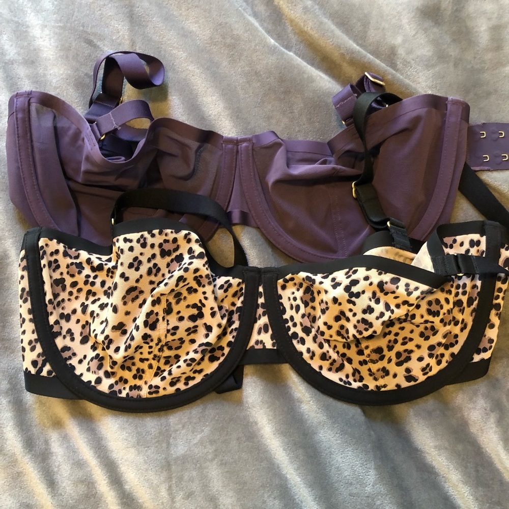 2 CUUP bras NWOT 34E